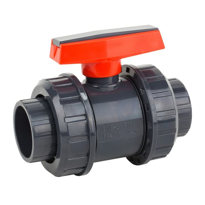 Картинка для Шаровый кран ПВХ 1,0 МПа d_ 90, UTB01090